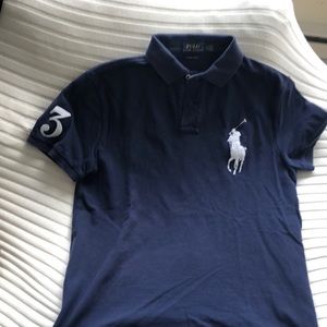 Ralph Lauren Men’s Blue Polo shirt with big pony M